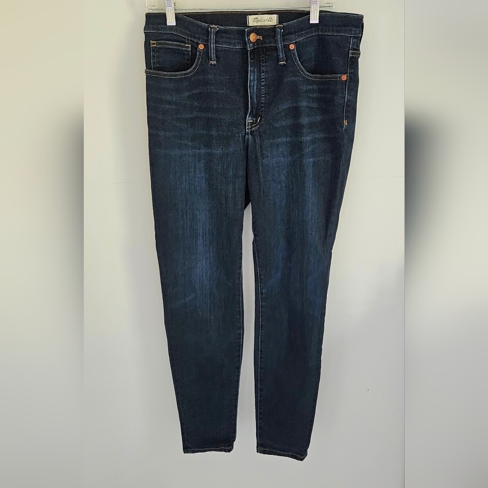 Madewell 9" high rise skinny jeans
